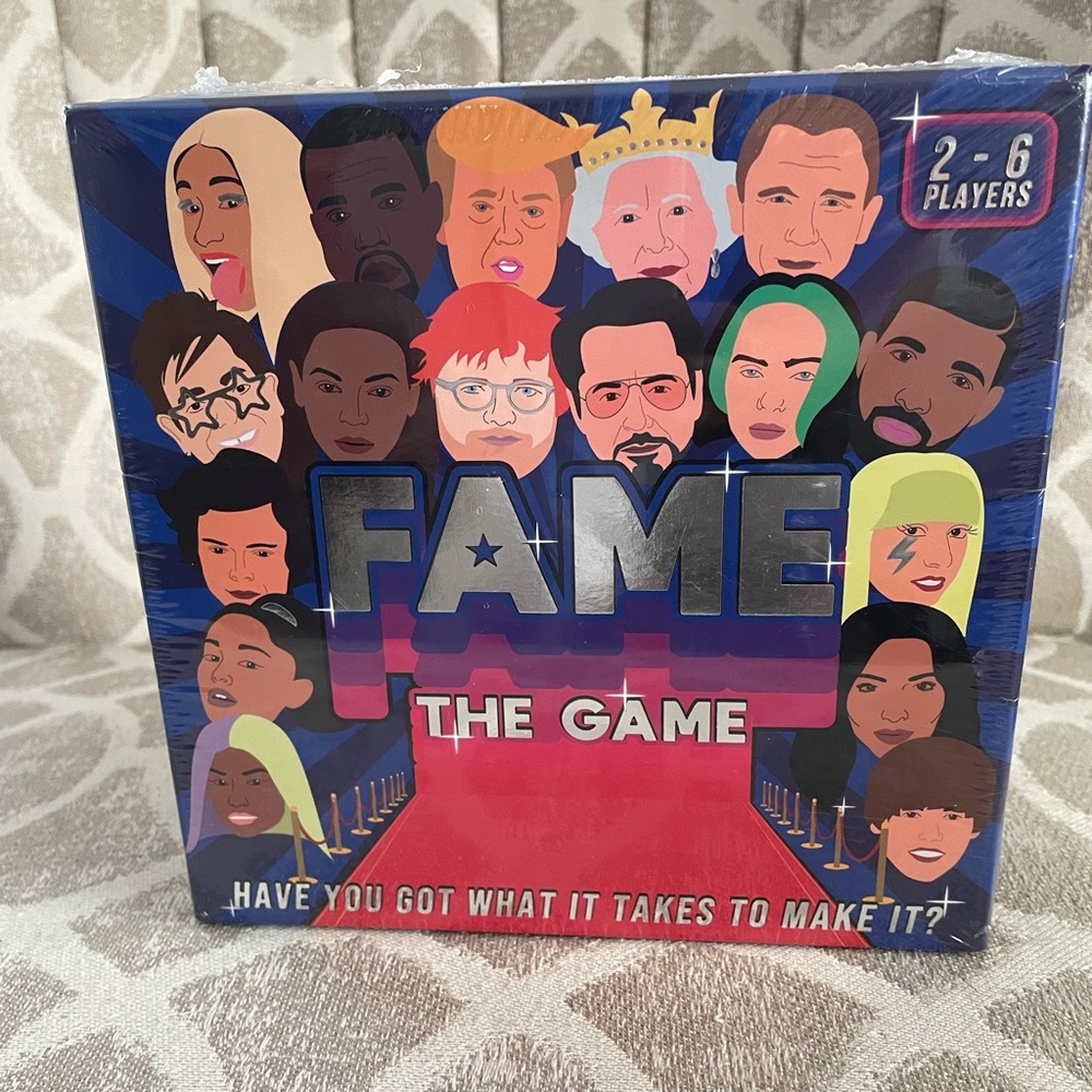 Dame The Game - Have You Got What It Takes To Make It? 2-6 Players New